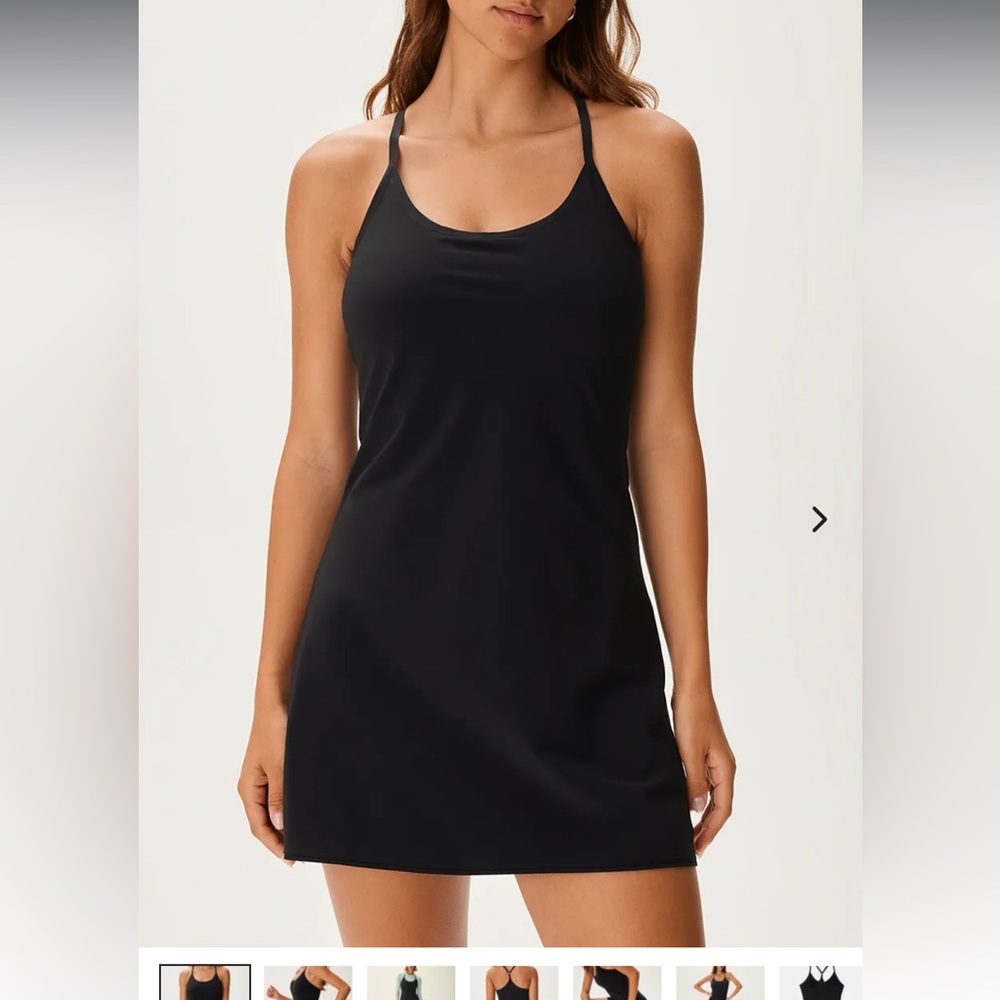 Outdoor voices exercise dress black M
